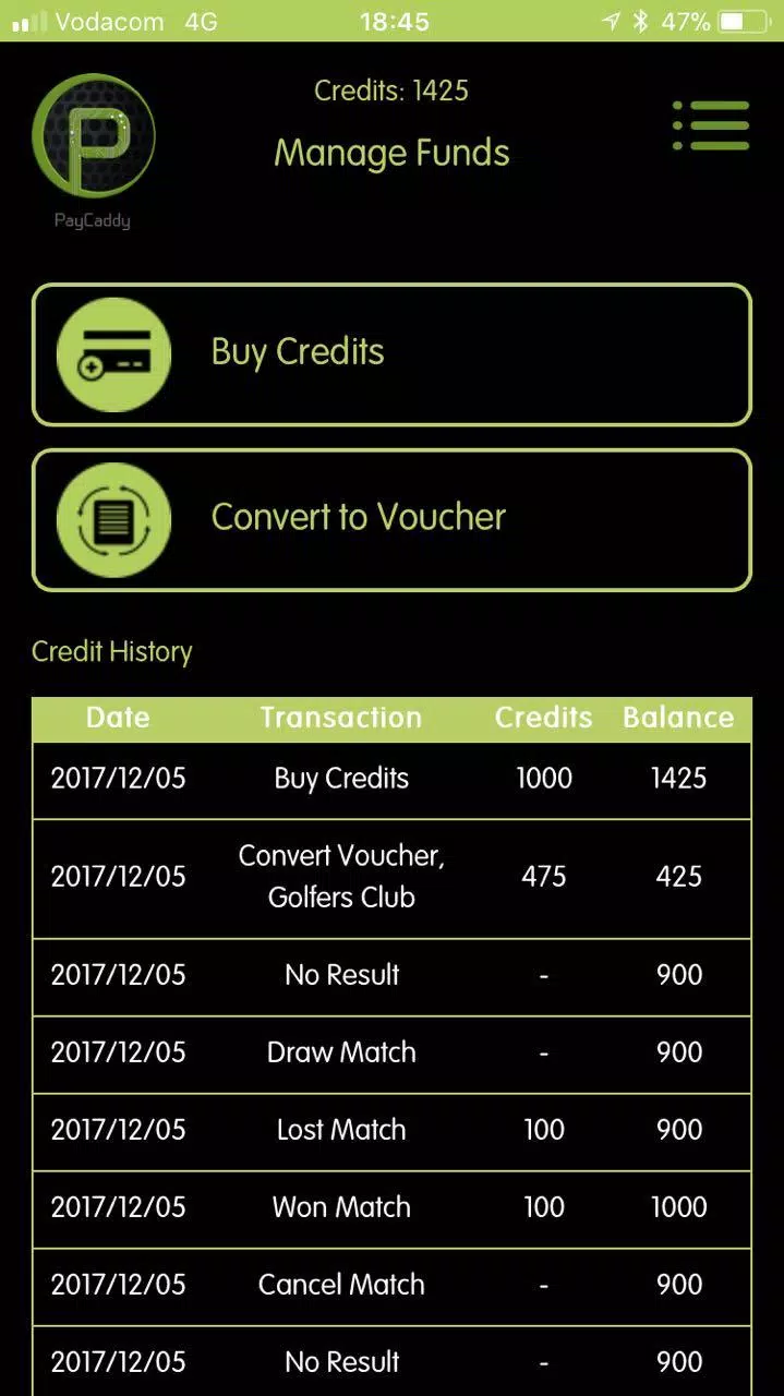 PayCaddy Captura de tela 1