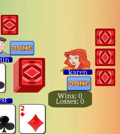 thirty one - 31 card game by makeup games Captura de tela 1
