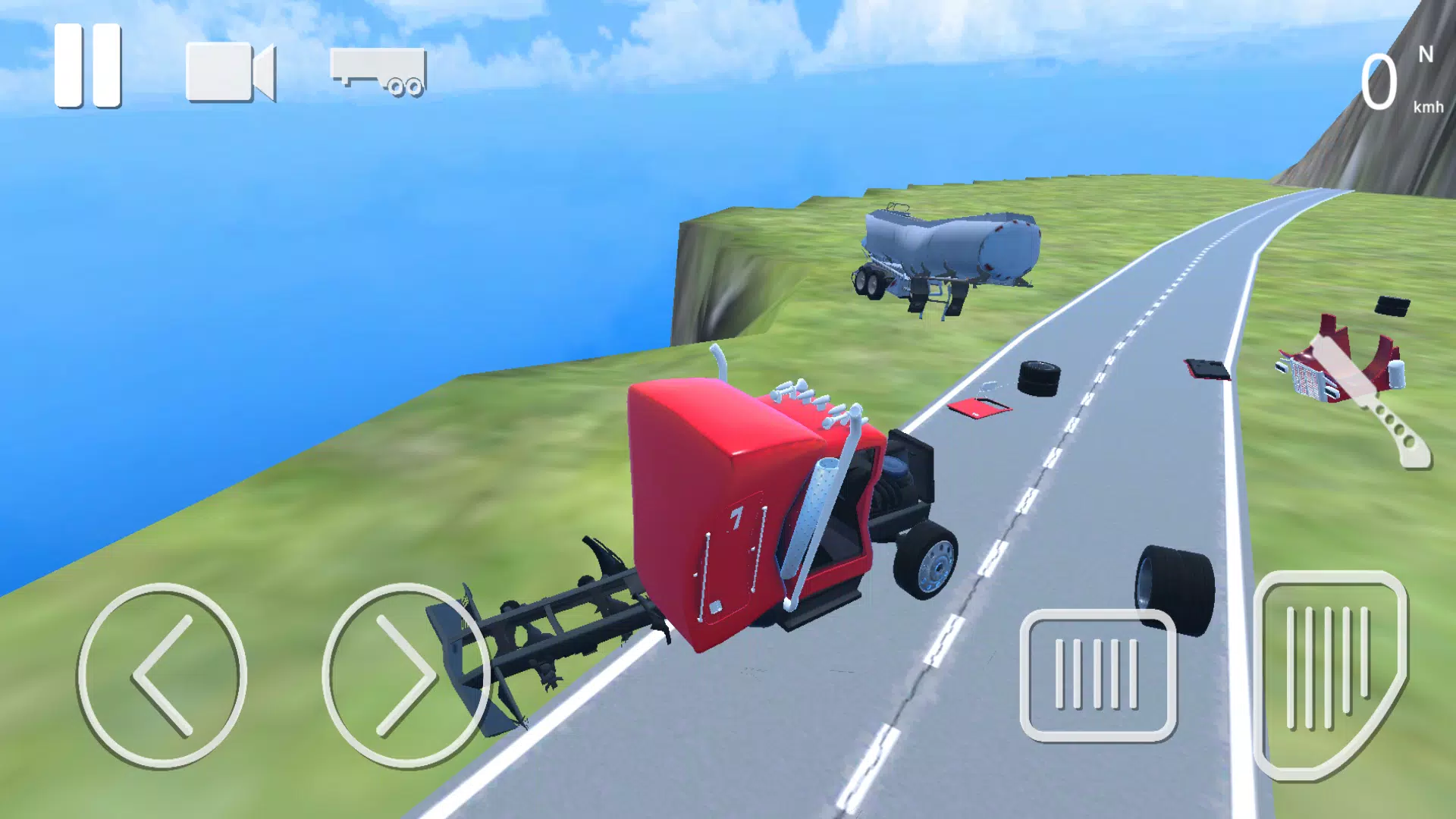 Truck Crash Simulator Accident Скриншот 0