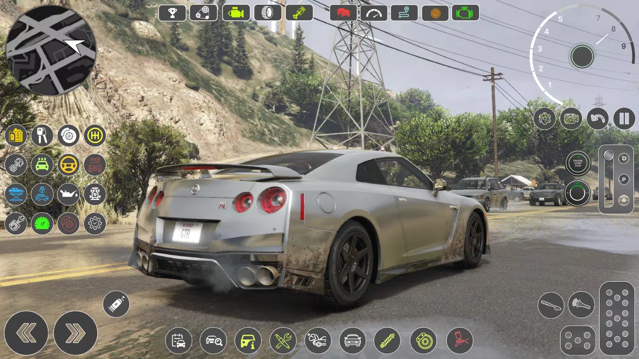 GT-R Car Race Tangkapan skrin 2