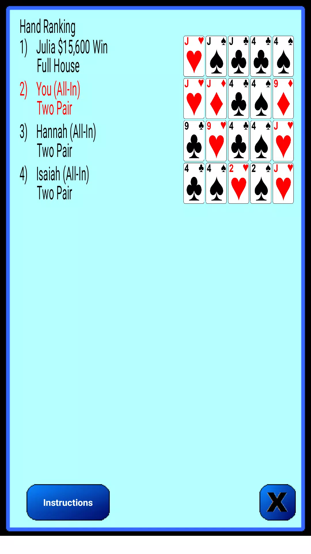 Texas Hold'em Poker ဖန်သားပြင်ဓာတ်ပုံ 1