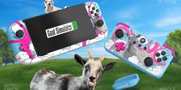 CRKD、『Goat Simulator』テーマのコントローラーを発売